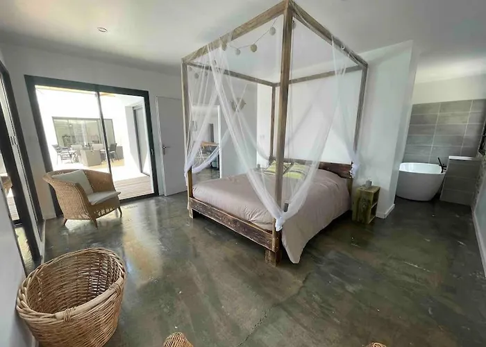 Confort Piscine Chauffee*/10km Contis 리-에-믹스